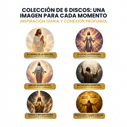Mini Proyector de Jesús con Discos Intercambiables