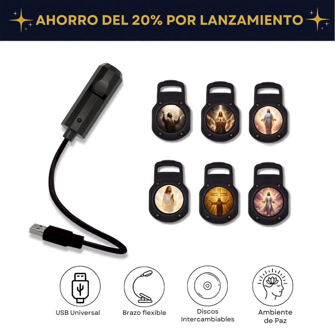 Proyector Celestial con Discos Intercambiables